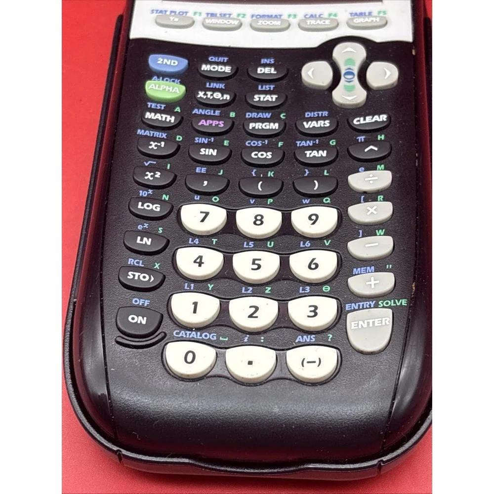 Texas Instruments TI-84 Plus Graphing Calculator with Cover